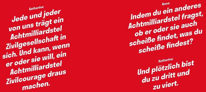 Actual product image Courage (German, Katharina Stemberger, 2023)