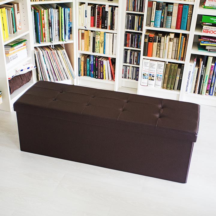 Produktbild Relaxdays Faltbare Sitzbank (114 cm)