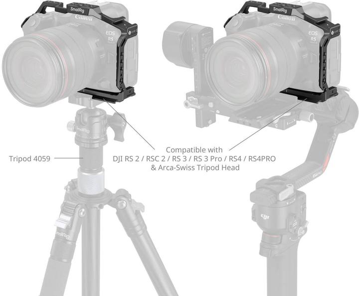 Actual product image SmallRig 4978 Cage for Canon EOS R5 Mark II (Cage)