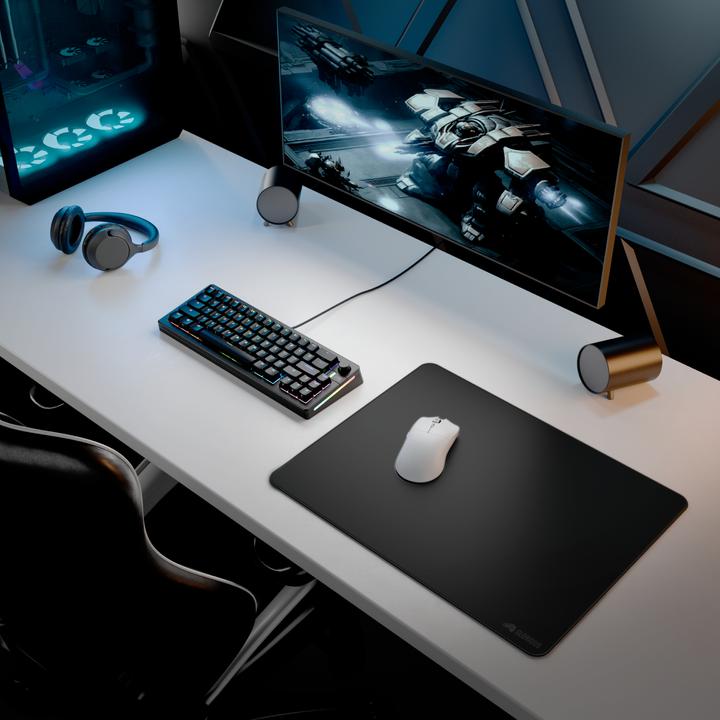 Immagine prodotto Glorious Tappetino per mouse 2 XL - Cucito - Nero (XL)