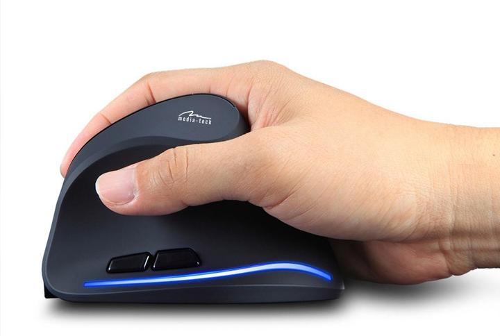 Actual product image Media-Tech Wireless Vertical Mouse for VERTIC MT1122 (Wireless)