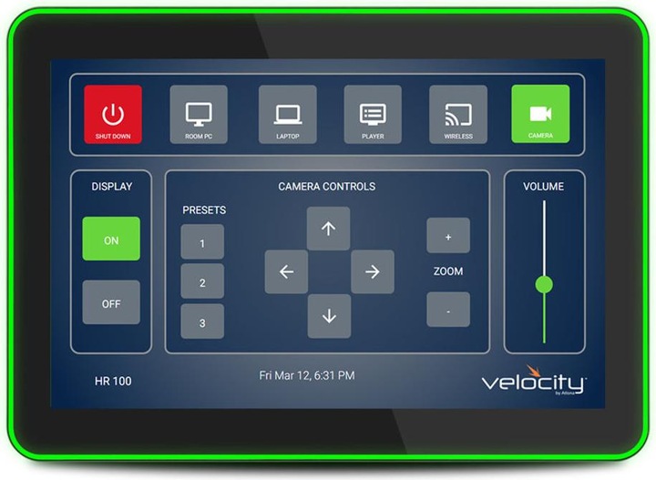Atlona Velocity All-In-One 10ö Touch Panel with Gateway black (1280 x 800 Pixel, 10.10")