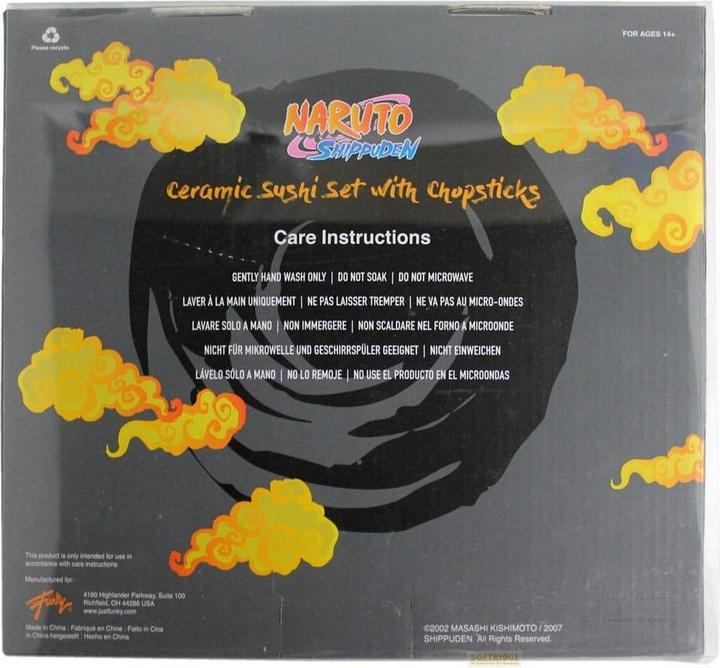 Actual product image Just funky NARUTO SHIPPUDEN - Sushi Set - Naruto (3 pcs.)