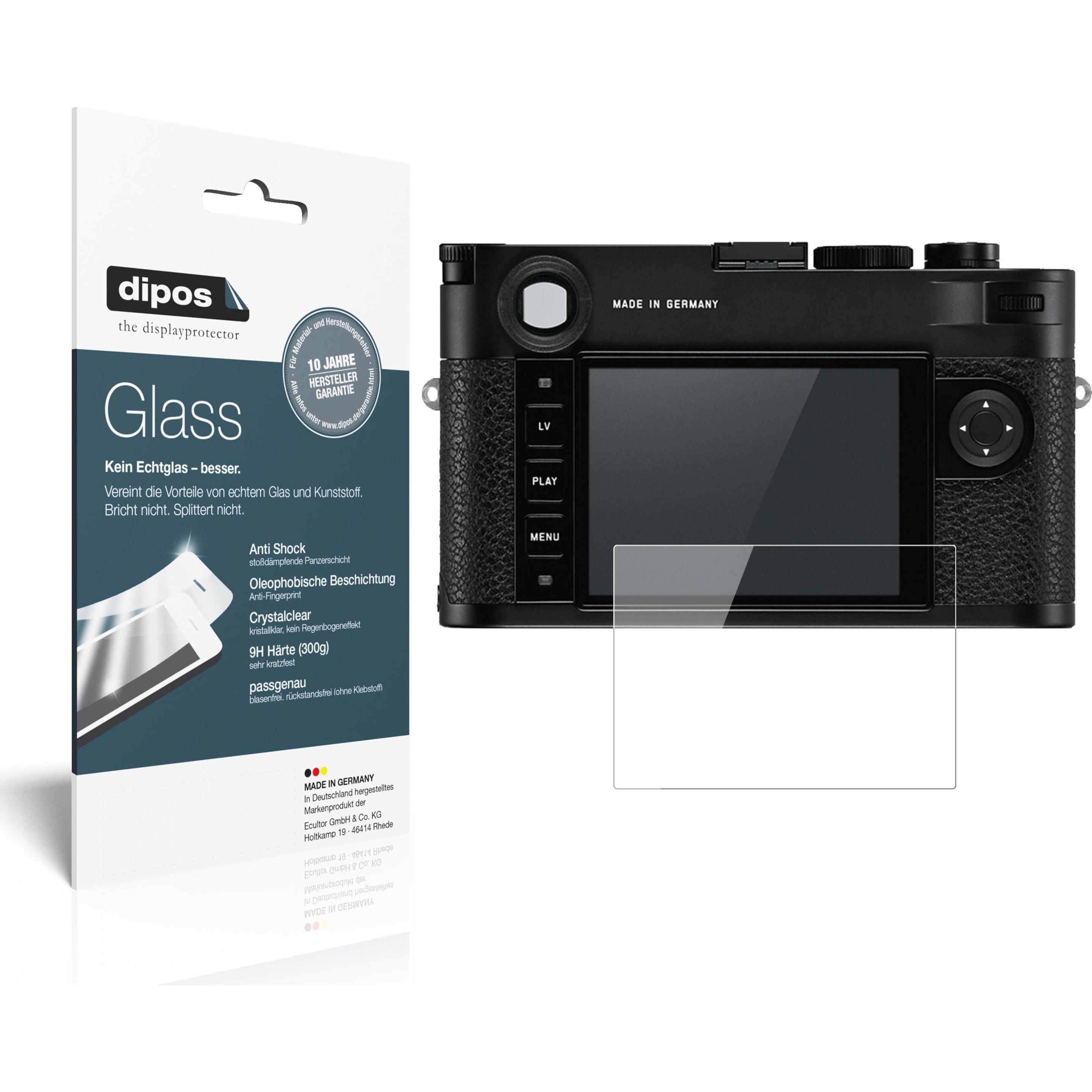 Dipos Displayschutz Anti-Shock (Displayschutz, Leica M10-P), Kameraschutz, Transparent