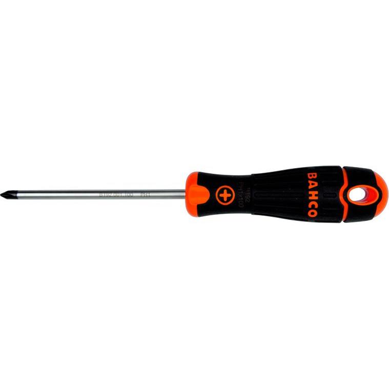 Bahco, Schraubenzieher, SCREWDRIVER PH0X75 (Phillipps-Kreuzschlitz (PH))
