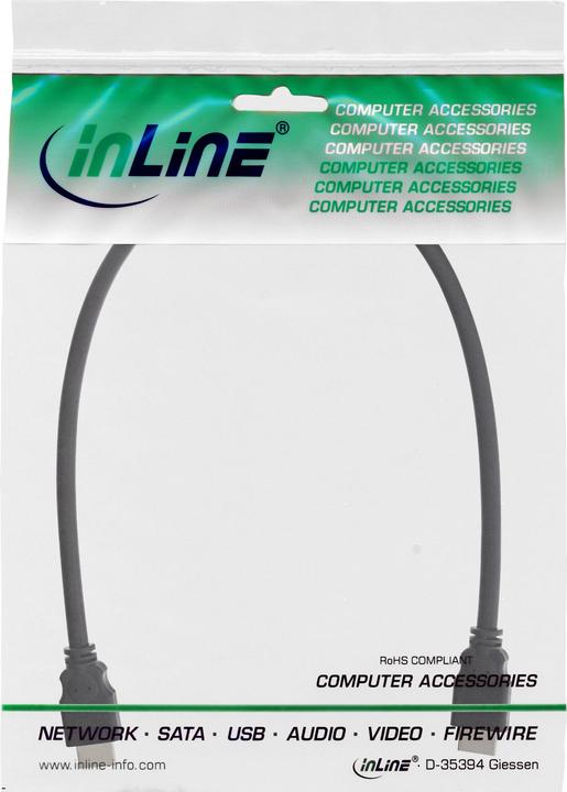 Produktbild InLine HDMI (Typ A) — HDMI (Typ A) (0.50 m)