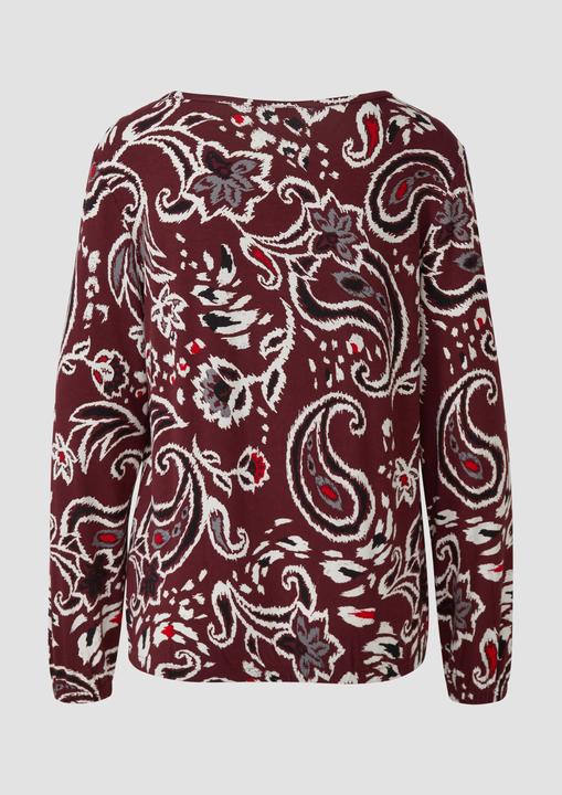 Immagine prodotto s.Oliver T-Shirt Gemusterte Bluse im Relaxed Fit (32)