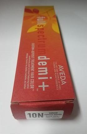 Actual product image Aveda Full Spectrum Demi ™ 10Natural 80g (10N Lightest Blonde)