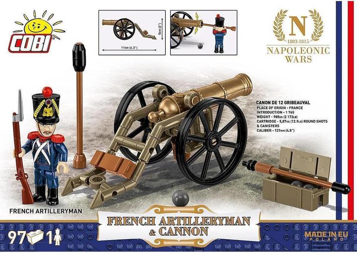 Image du produit Cobi French Artilleryman & Cannon