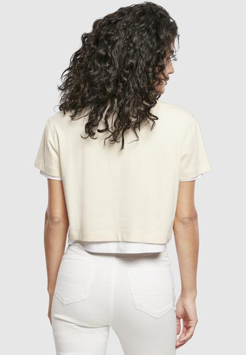 Produktbild Urban Classics Ladies Full Double Layered Tee (L)