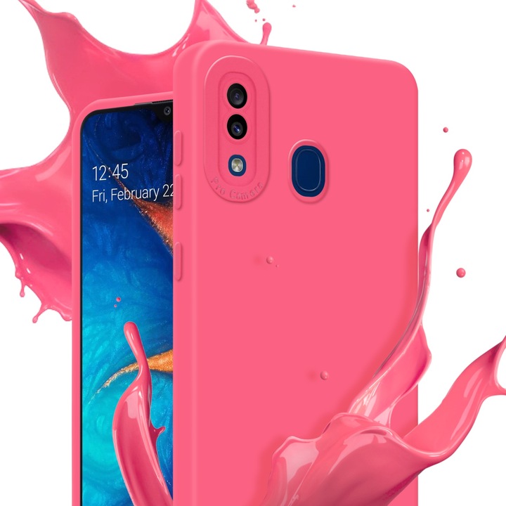 Produktbild Cadorabo Hülle für Samsung Galaxy A20 / A30 / M10s im TPU Fluid LM162 Style (Samsung Galaxy A20, TCL A30, Samsung Galaxy M10s)