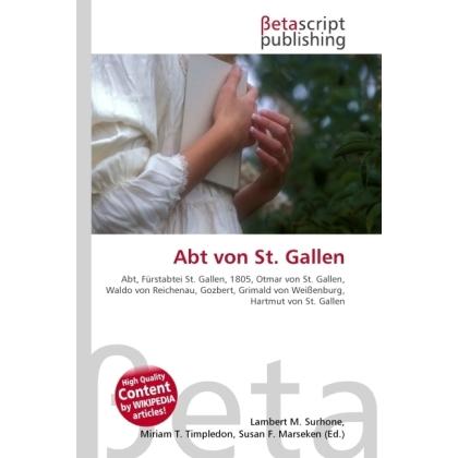 Abt von St. Gallen, Sachbücher