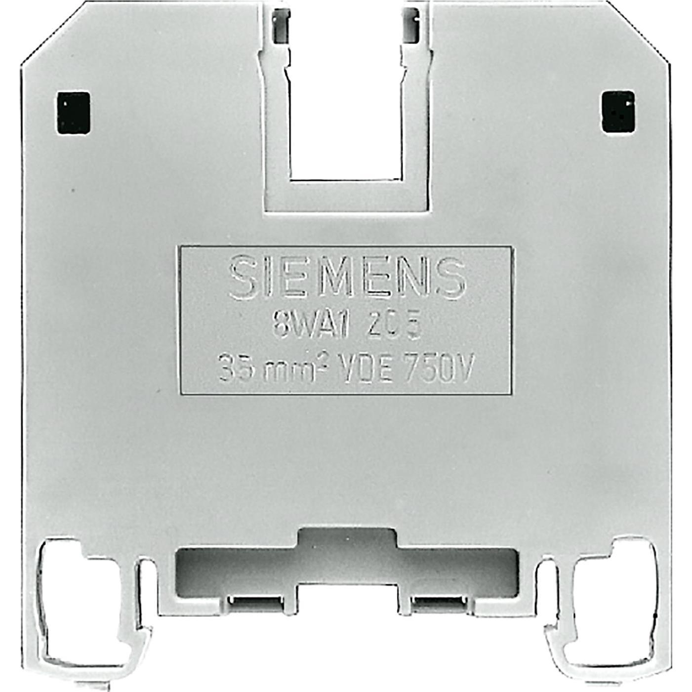 Siemens, Verteilerschrank Zubehör, 8WA1011-1BM11. Menge pro Packung: 1 Stück(e). Gewicht: 67 g, Verpackungsbreite: 880 m...