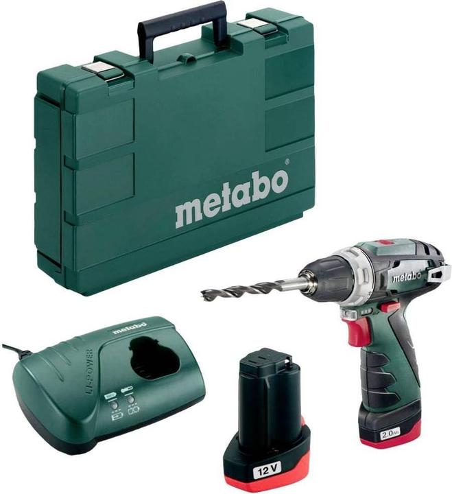 Produktbild Metabo PowerMaxx BS Basic, 2 Akkus (Bohrschrauber)