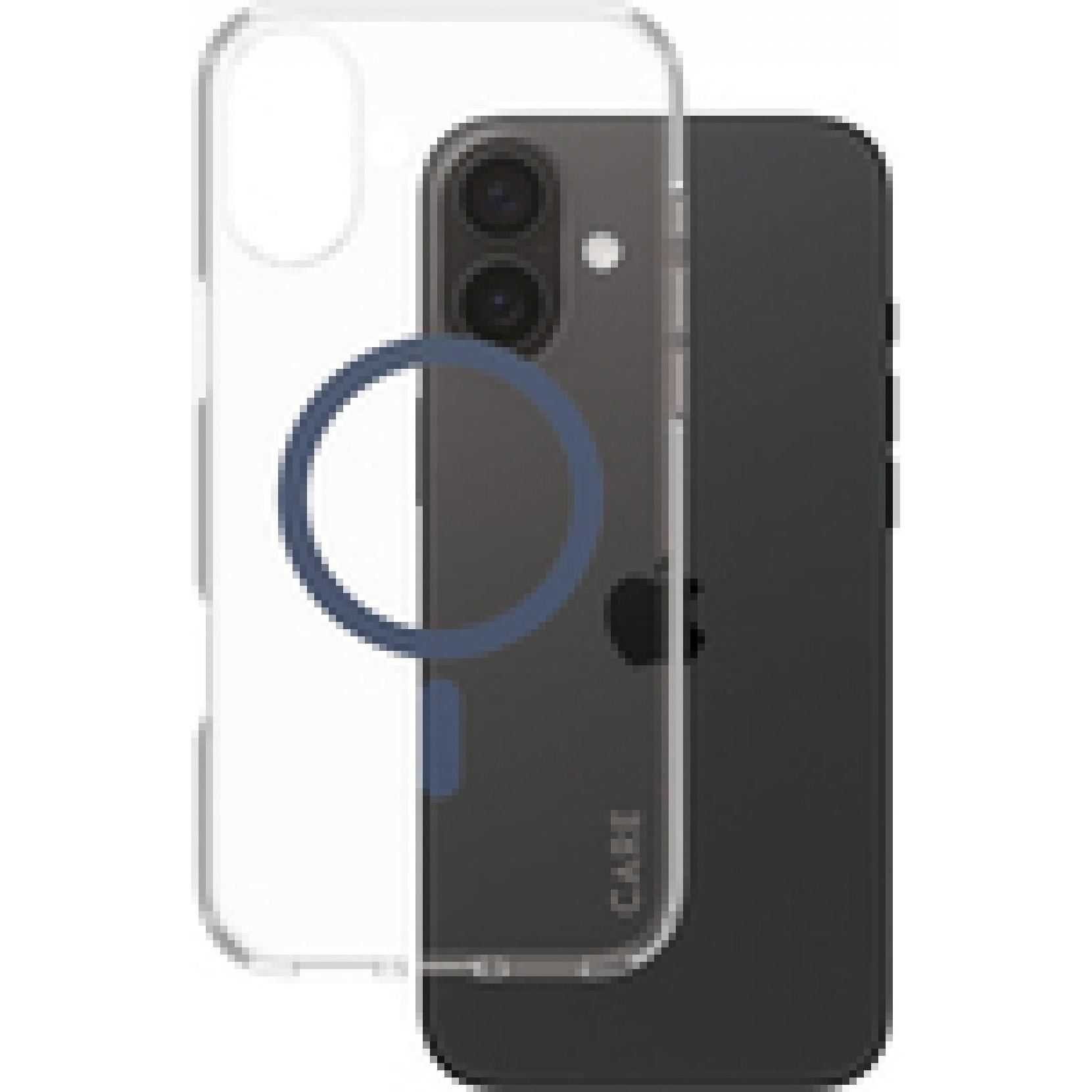 PanzerGlass CARE by  Flagship Case Transparent Urban Combat m. Blau MagSafe iPhone '24 6.7" (Apple iPhone 16 Plus), Smar...