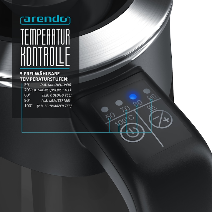 Actual product image Arendo Kettle (0.50 l)