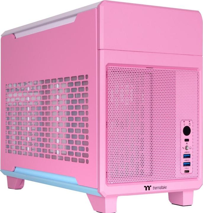 Immagine prodotto Thermaltake TR100 Bubble Pink (Mini-ITX)