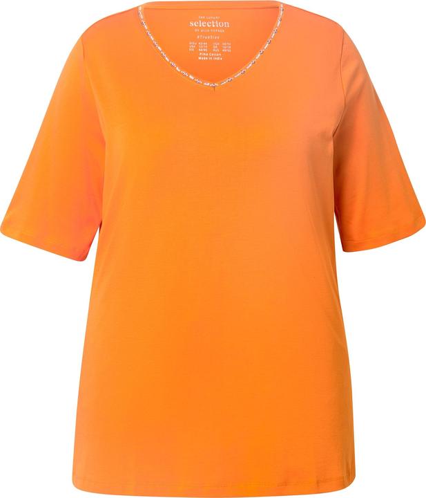 Produktbild Ulla Popken T-Shirt, A-Linie, V-Ausschnitt, Halbarm (46, 48)