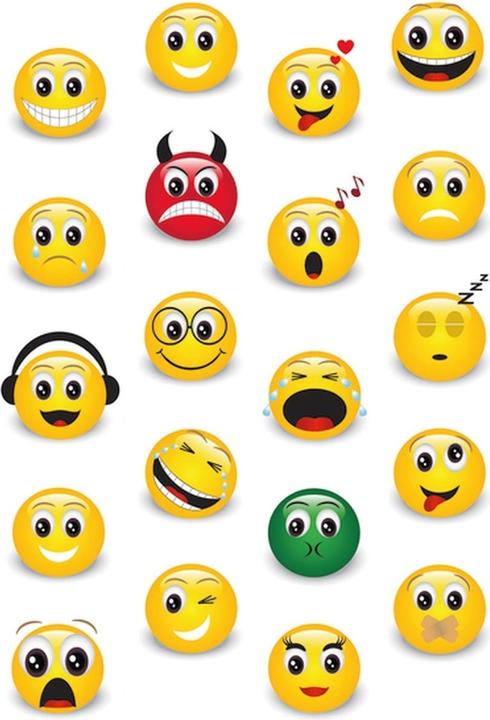 Productafbeelding Magni Sticker MAGIC Emoji's Steen