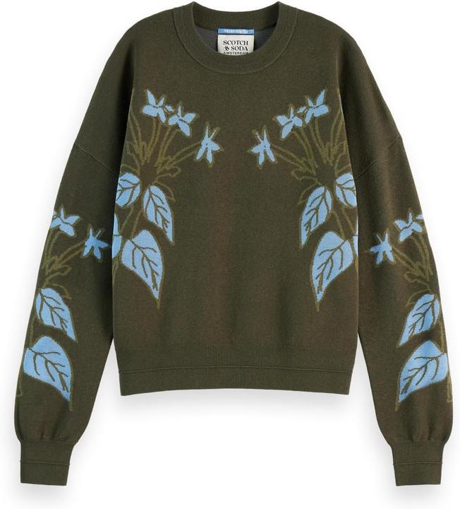 Produktbild Scotch & Soda Maglione Jacquard Taglio Comodo (S)