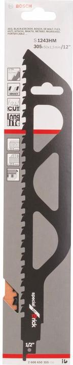 Produktbild Bosch Professional Zubehör S 1243 Hm