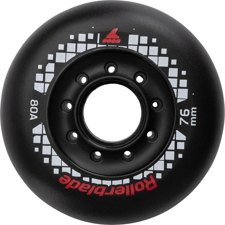 Rollerblade WHEELS 76/80A APEX (4PCS) (76 mm, 80A)