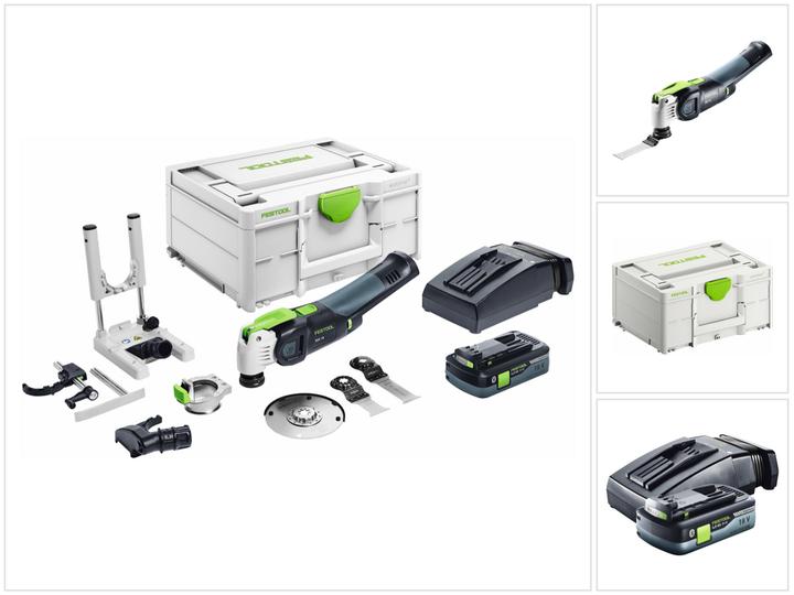 Actual product image Festool Vecturo OSC 18 HPC 4.0 EI set