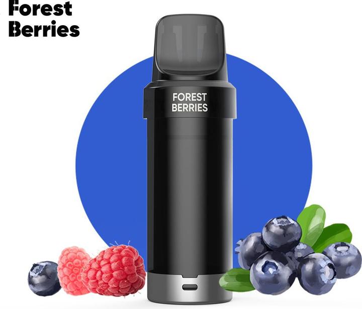 Actual product image Wotofo Nexpod Ersatzpod 7000 - Forest Berries (Raspberry, Strawberry, Bilberry)