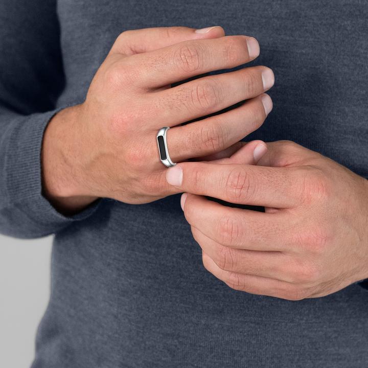 Produktbild Männerglanz Herren Sterling Silber Achat silber - 28593 (66, 925 Silber)