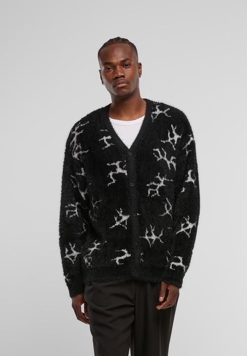 Actual product image Huf Cracked Cardigan - 123481 (M)
