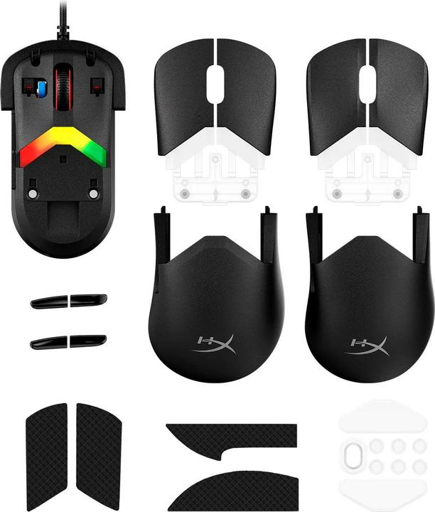 Image du produit HP Souris gamer HyperX Pulsefire Saga (noire) (Filaire)