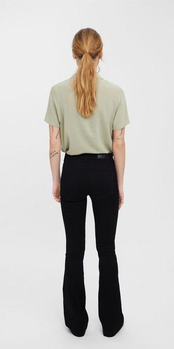 Actual product image Vero Moda VMpeachy flared mid rise jeans