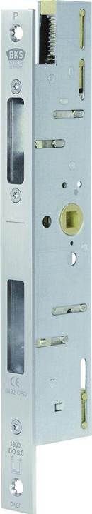 BKS Escape door shoot bolt 18900 automatic, DM 30, square flat faceplate, stainless steel