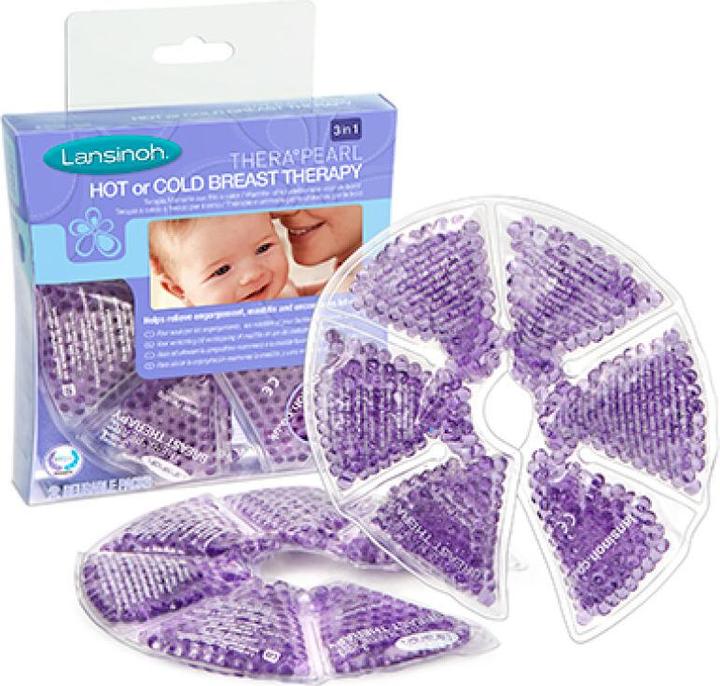 Lansinoh breast compresses Thera ° Pearl 3-in-1, 2 pcs