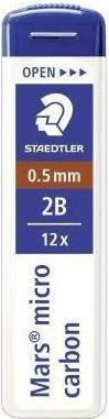 Produktbild Staedtler Mars Micro (0.50 mm, 2B, 12 x)