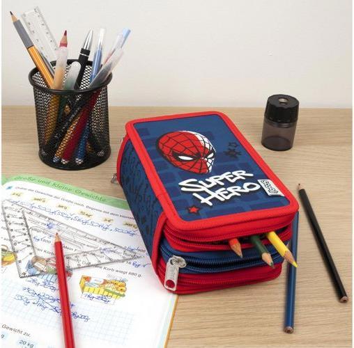 Produktbild Scooli Etui Tripledecker Spider-Man