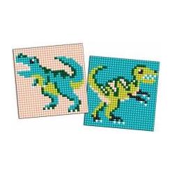 Ideyka Diamant-Mosaik-Aufkleber für Kinder – Dinosaurier 4