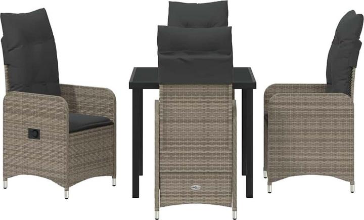 Produktbild vidaXL Garten Essgruppe (80 x 80 x 73 cm)