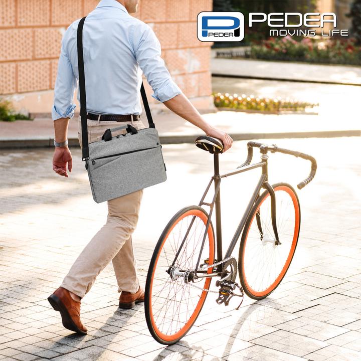 Immagine prodotto Pedea Borsa per laptop da 15,6 pollici (39,6 cm) FASHION Borsa a tracolla per notebook con tracolla (15.60", Universale)