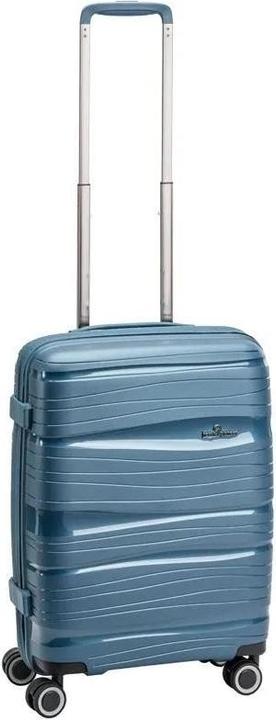 Actual product image North Pioneer Handbagage koffer / Trolley / Reiskoffer - 55 x 38 x 20 cm - OSL - Petrol (37 l)