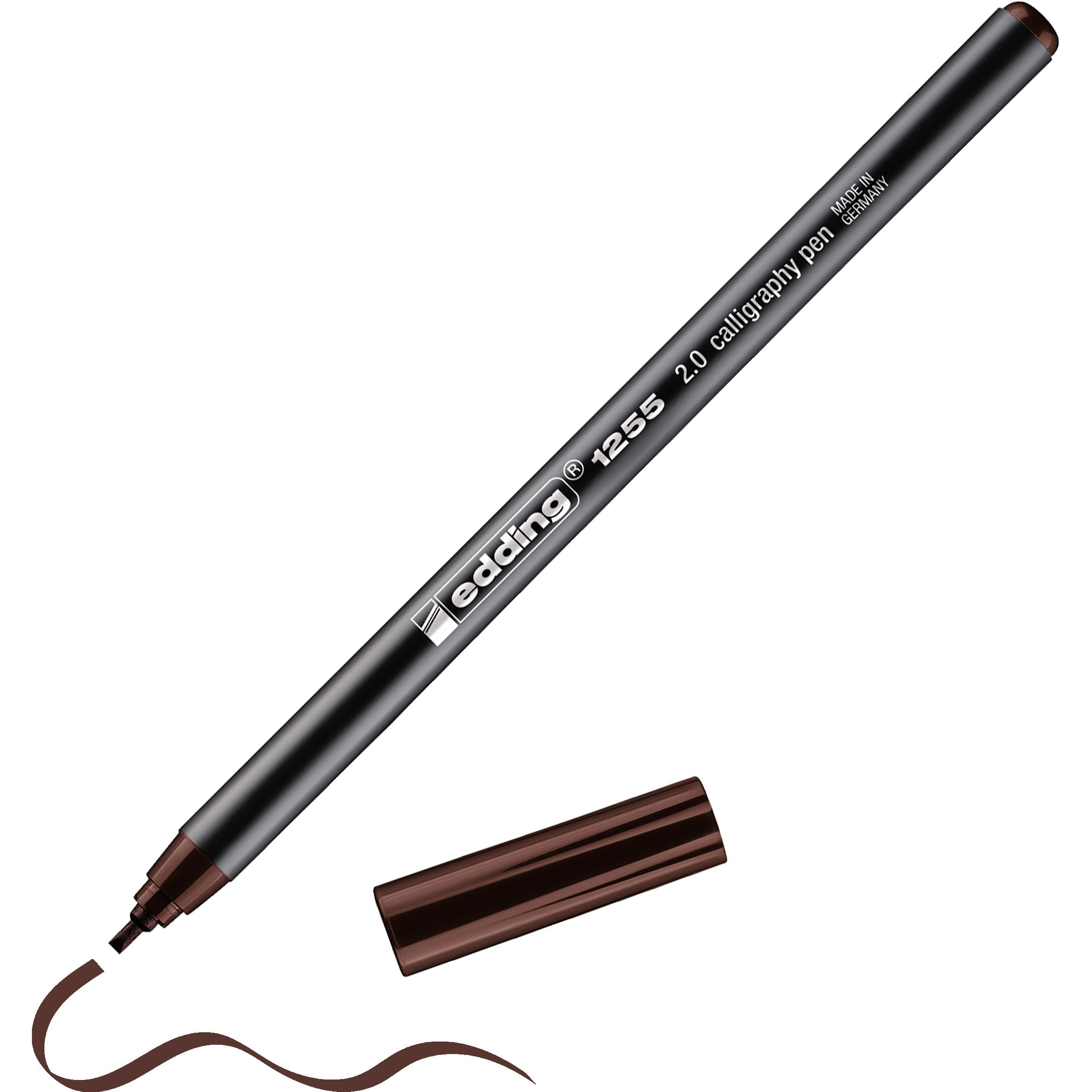Thumbnail - 10x Edding, Malstifte, 1255 - Calligraphy (Braun, 1 x)