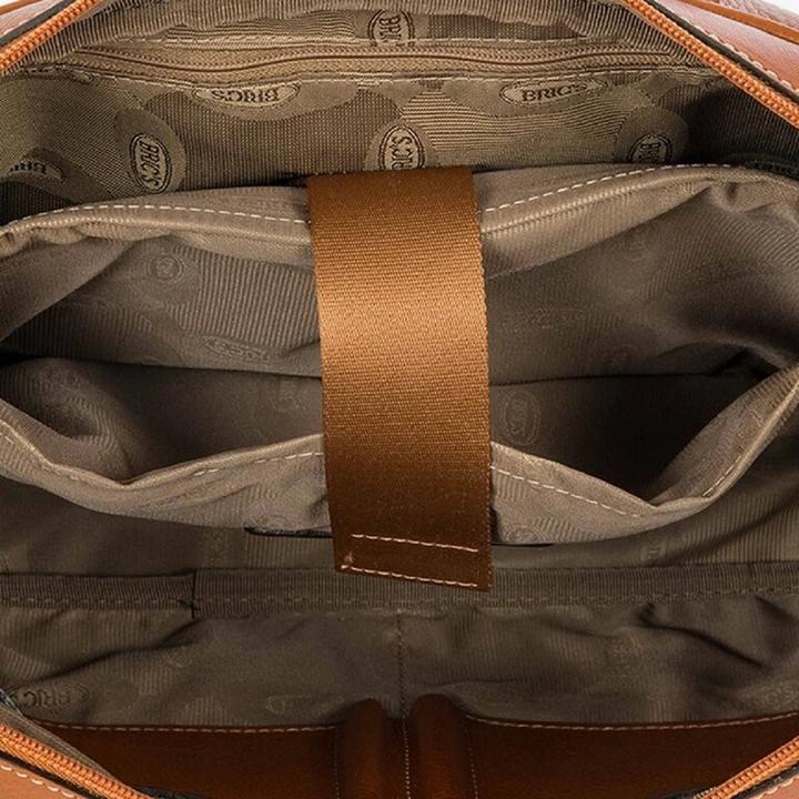 Actual product image Brics Life Pelle - Leather briefcase (14.10")