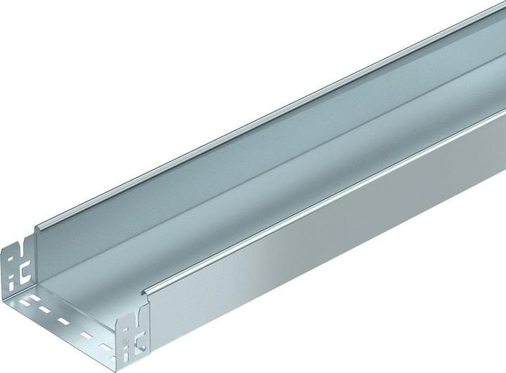 Produktbild OBO Bettermann OBO MKSMU 820 FS Kabelrinne ungelocht mit Schnellverbindung 85x200x3050 (Kabeldurchlass, 300 cm)