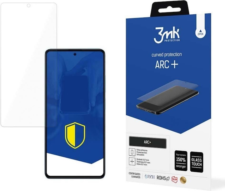 Produktbild 3MK Folia ARC+ Poco X5 5G Fullscreen Folia (1 Stück, Xiaomi Redmi Note 12 5G)