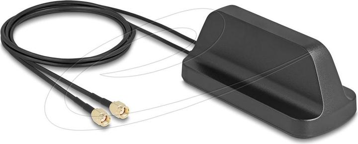 Produktbild Delock WiFi 7 Antenne 2 x RP-SMA Stecker 2,4 - 4,0 dBi omnid (WLAN)