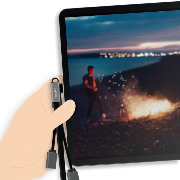 Produktbild LogiLink USB-C-Hub (USB-C, 3 Ports)