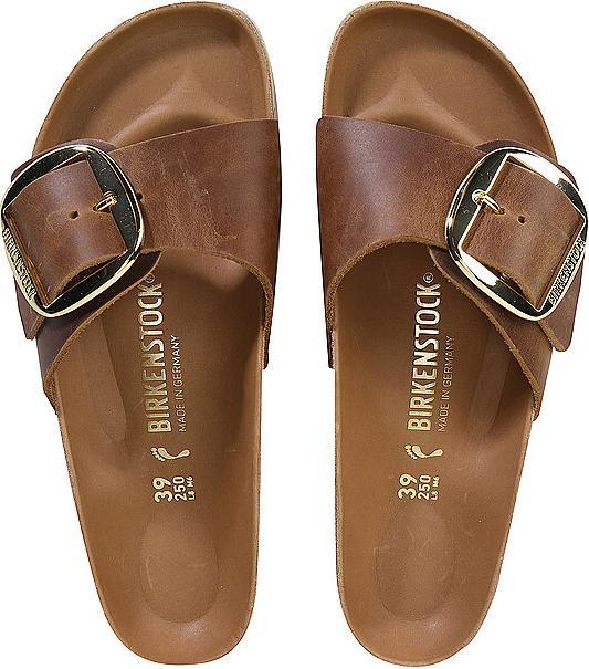 Image du produit Birkenstock Madrid Grosse boucle Cuir nubuck huilé Étroit (40)