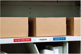 Actual product image Brady White on Red Vinyl tape for (1.27 cm)