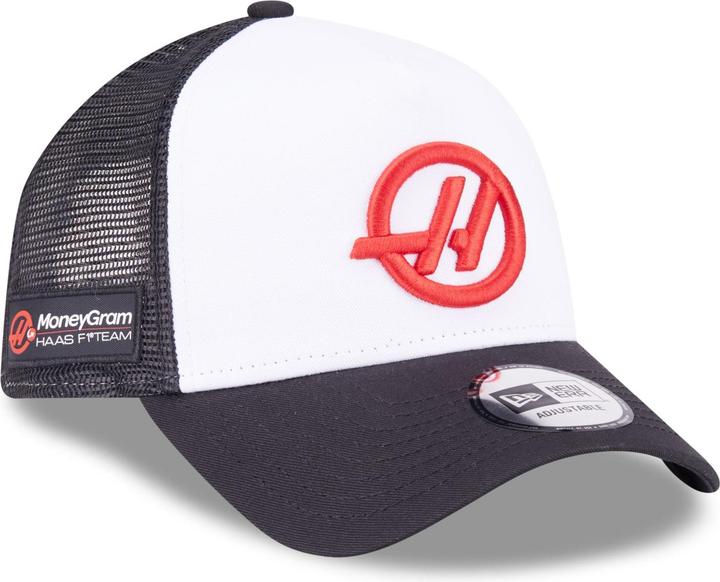 Actual product image New Era A-Frame Snapback Trucker Cap - F1 Haas