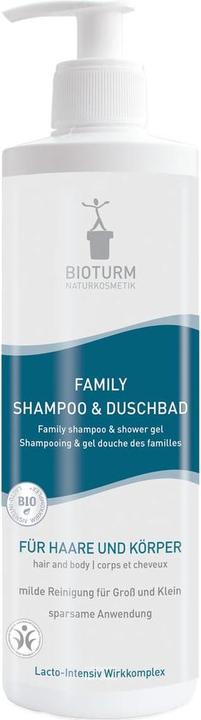 Produktbild Bioturm Shampoo & Duschbad Family 500ml (Flüssiges Shampoo, 500 ml)